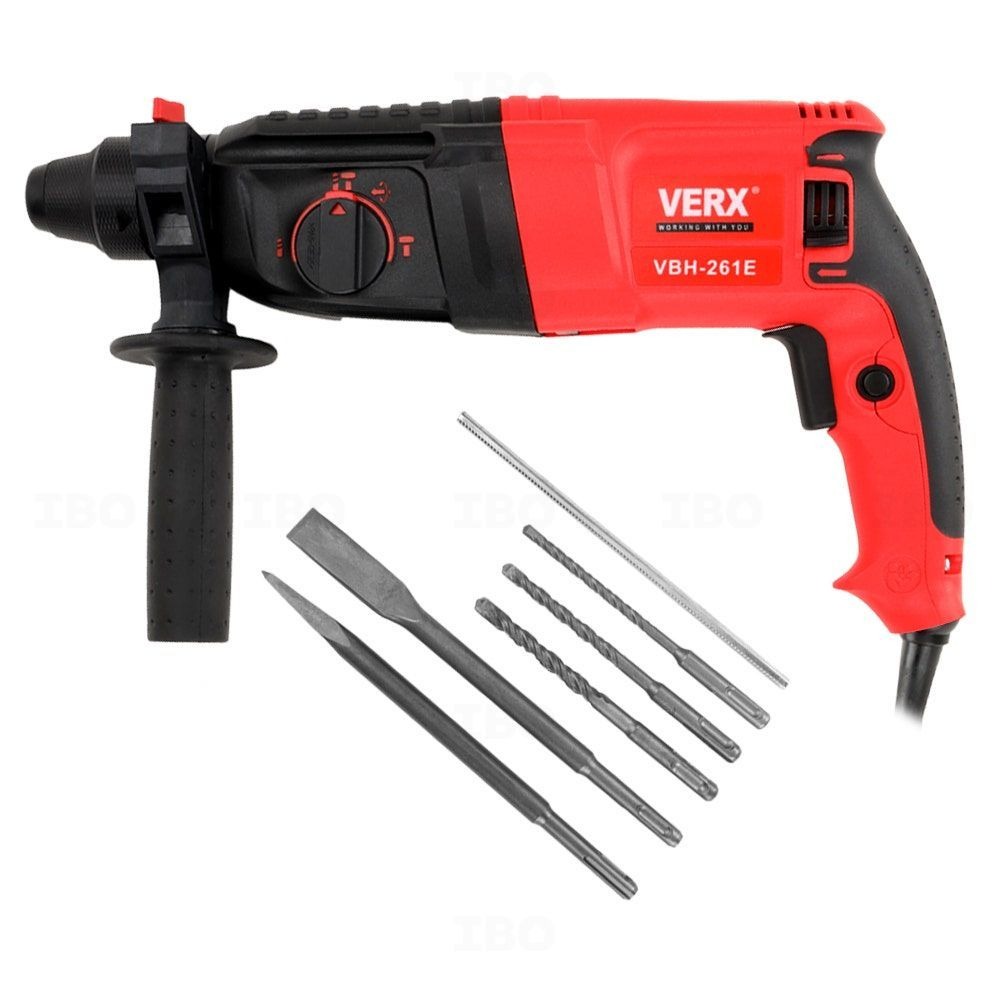 VERX 26mm Rotary Hammer 800W with Reverse Forward Switch